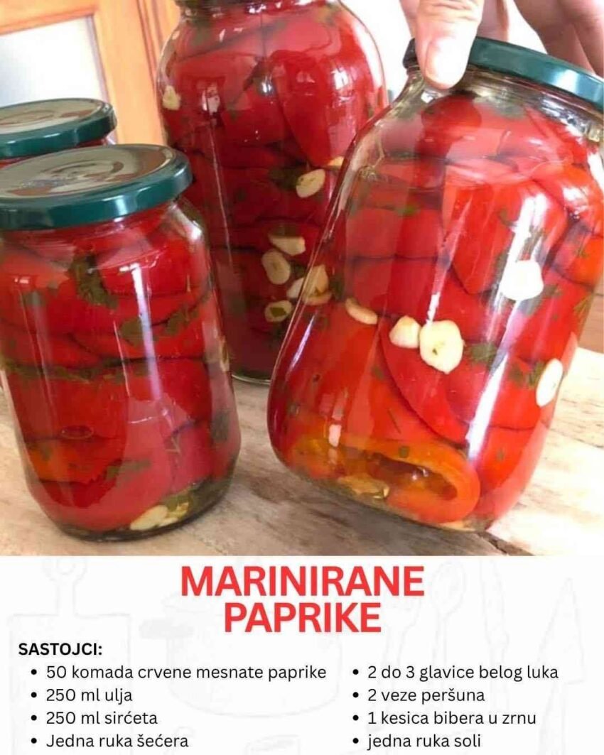 ukus-domace-tradicije:-marinirane-paprike-koje-vracaju-uspomene!
