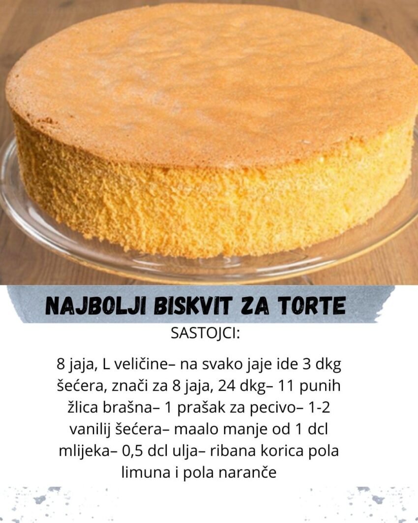 najbolji-biskvit-za-torte:-uvijek-ga-radim-po-ovom-receptu