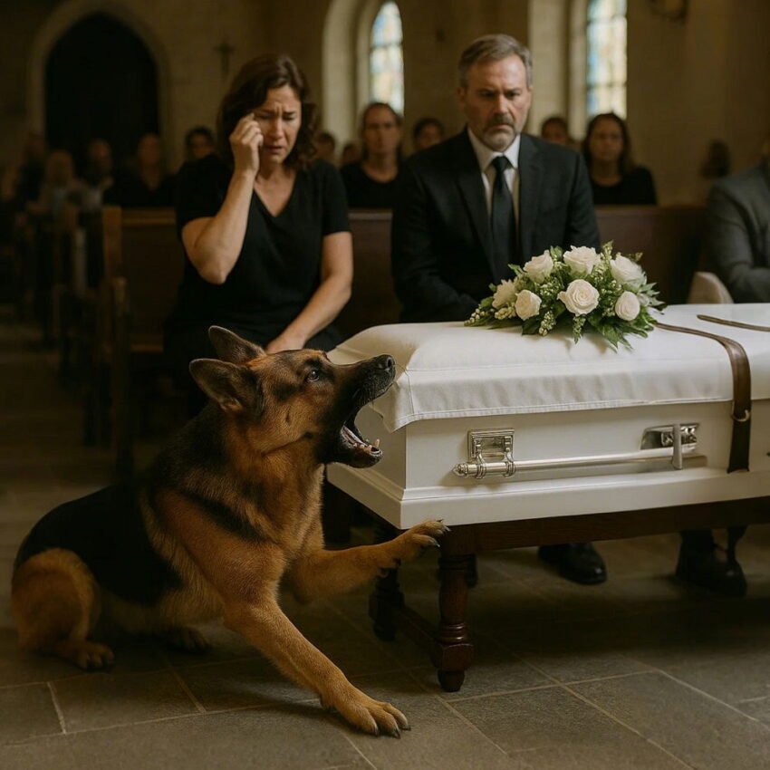 a-german-shepherd-refused-to-leave-the-girl’s-coffin—then-they-looked-inside…