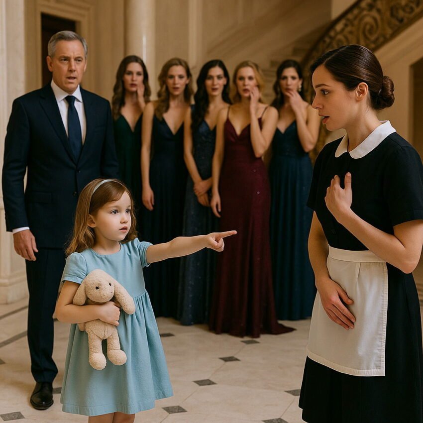 a-billionaire-invited-models-for-his-daughter-to-pick-a-mother—but-she-pointed-at-the-maid